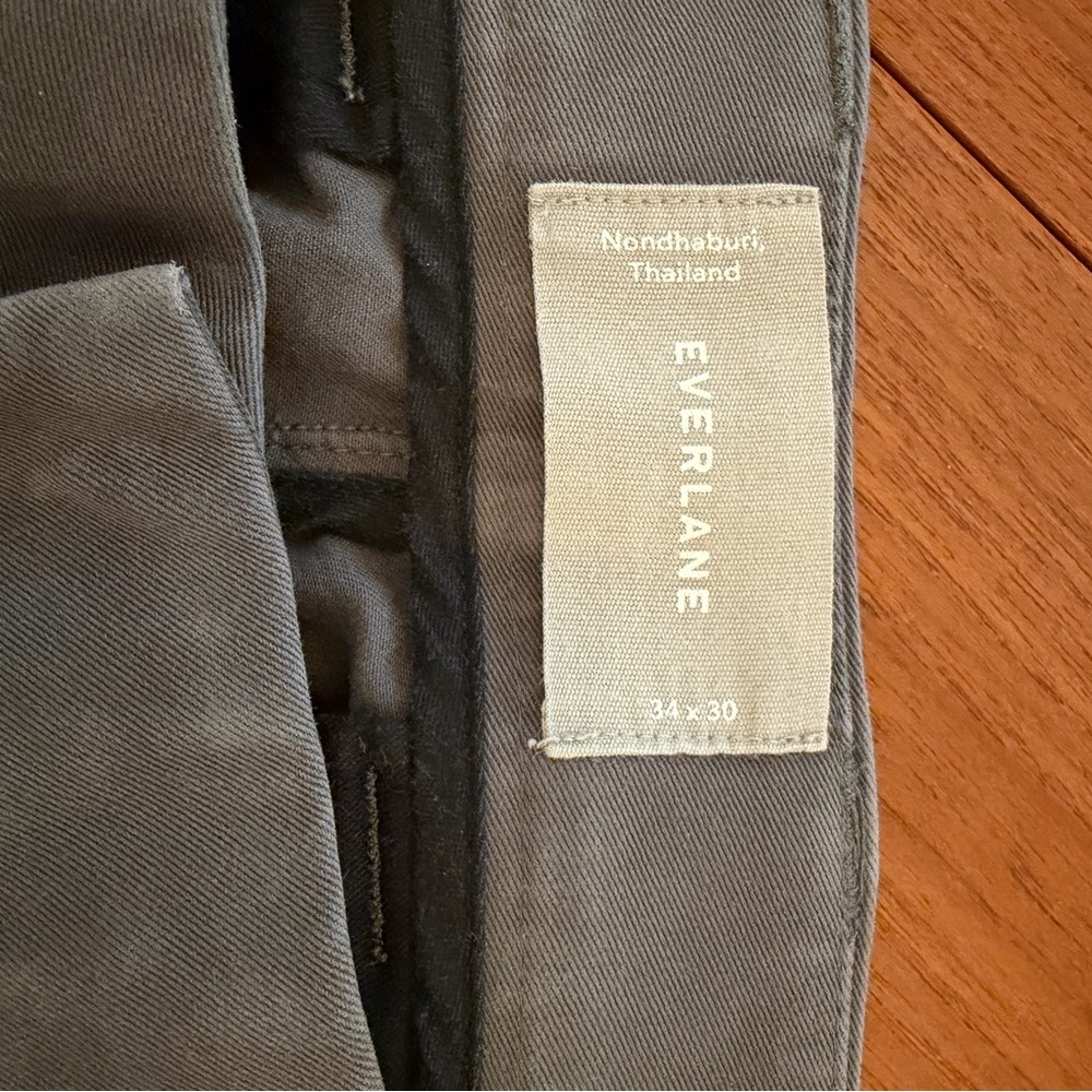 Everlane Straight Chinos in Olive